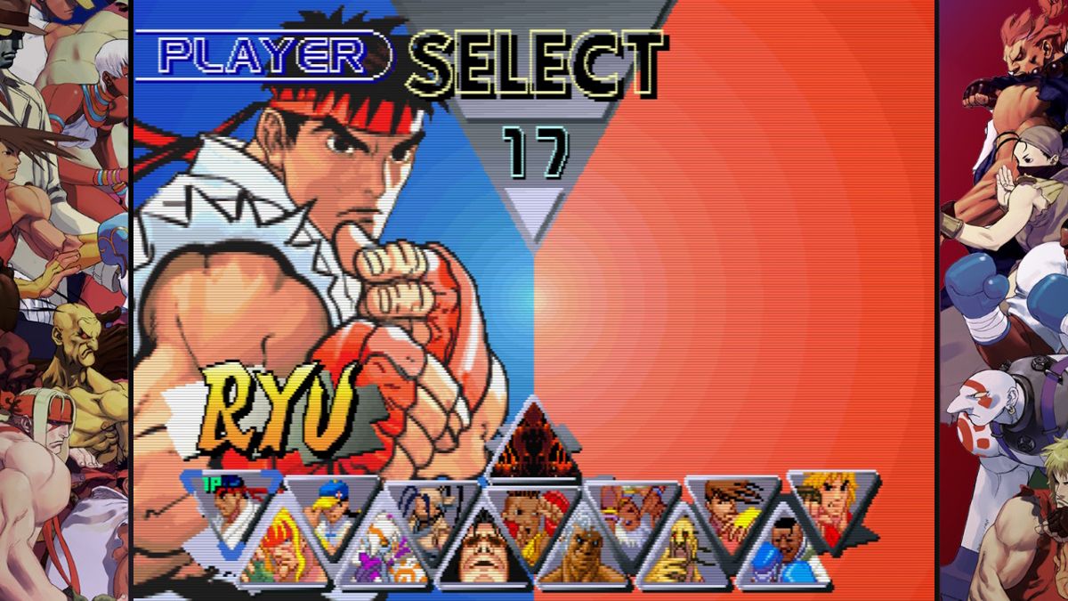Street Fighter: 30th Anniversary Collection (Nintendo Switch) screenshot: SFIII 2nd Impact - Select your character