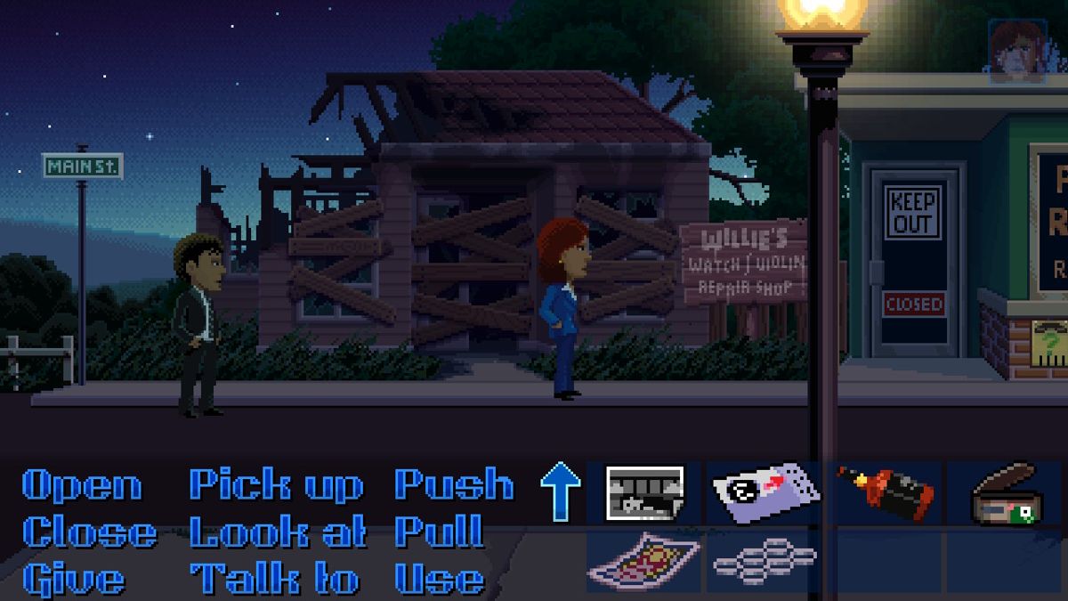 Screenshot of Thimbleweed Park (Nintendo Switch, 2017) MobyGames