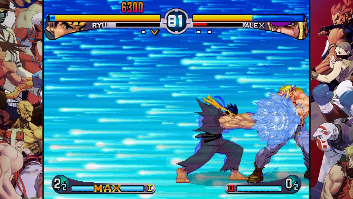 Street Fighter: 30th Anniversary Collection (Nintendo Switch) screenshot: SFIII 2nd Impact - Ryu special