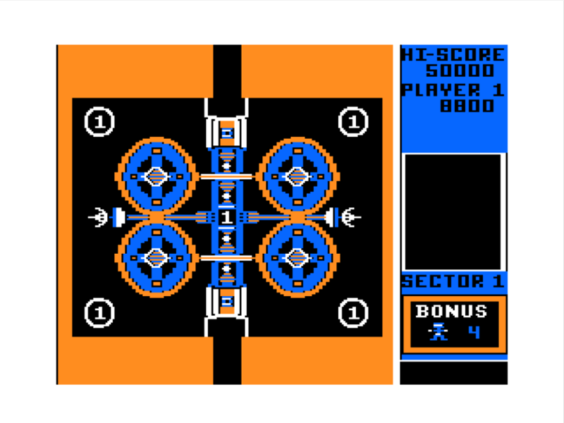 Draconian (TRS-80 CoCo) screenshot: Spaceman Rescue