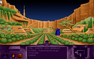 Dune (DOS) screenshot: The new hope for Arrakis