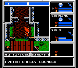 Ultima: Warriors of Destiny (NES) screenshot: Castle