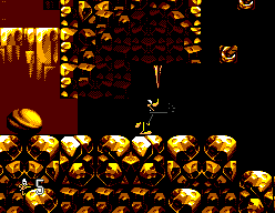 Daffy Duck in Hollywood (SEGA Master System) screenshot: Run for it!