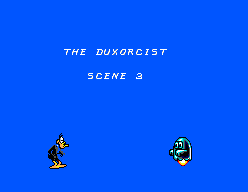 Daffy Duck in Hollywood (SEGA Master System) screenshot: Level title
