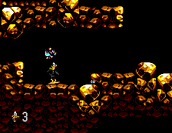 Daffy Duck in Hollywood (SEGA Master System) screenshot: Your little guardian fairy