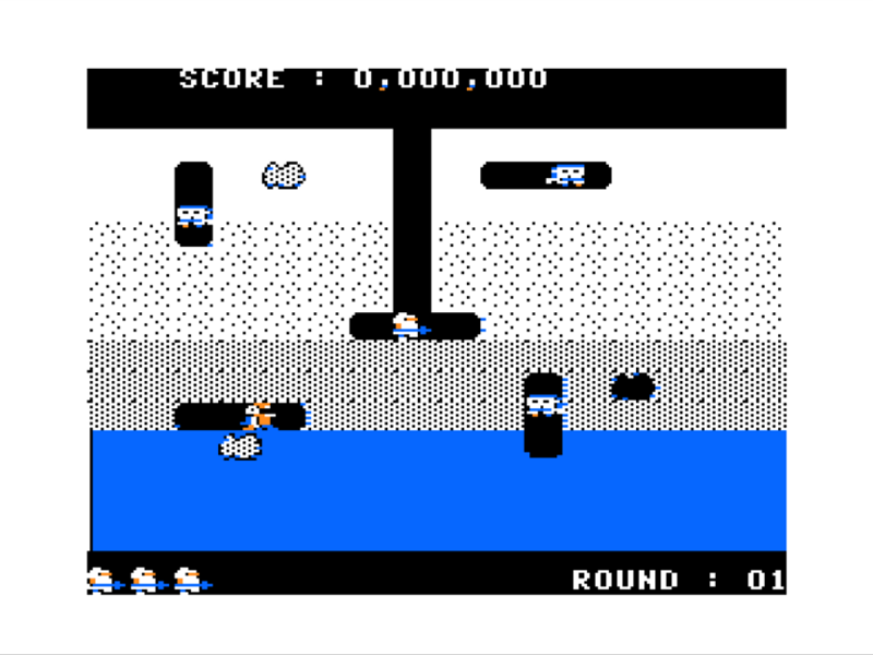 Screenshot of Pumpman (TRS-80 CoCo, 1984) - MobyGames