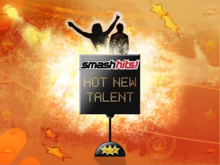 Smash Hits!: Ultimate Pop Quiz (DVD Player) screenshot: As the player(s) get more points they receive awards - this one is for three points