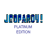 Jeopardy! Platinum Edition (Game Boy) screenshot: Title Screen (Super Game Boy)