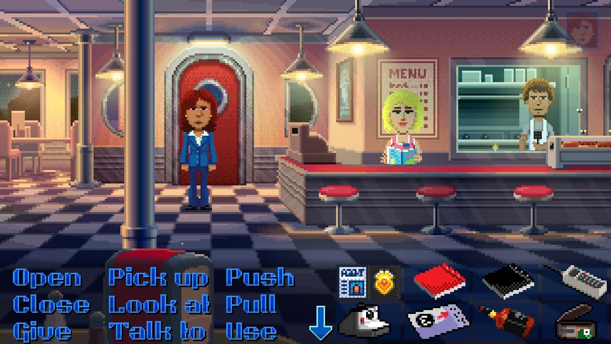 Screenshot of Thimbleweed Park (Nintendo Switch, 2017) MobyGames
