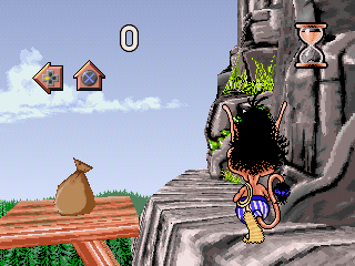 Hugo (PlayStation) screenshot: Mountain Stage