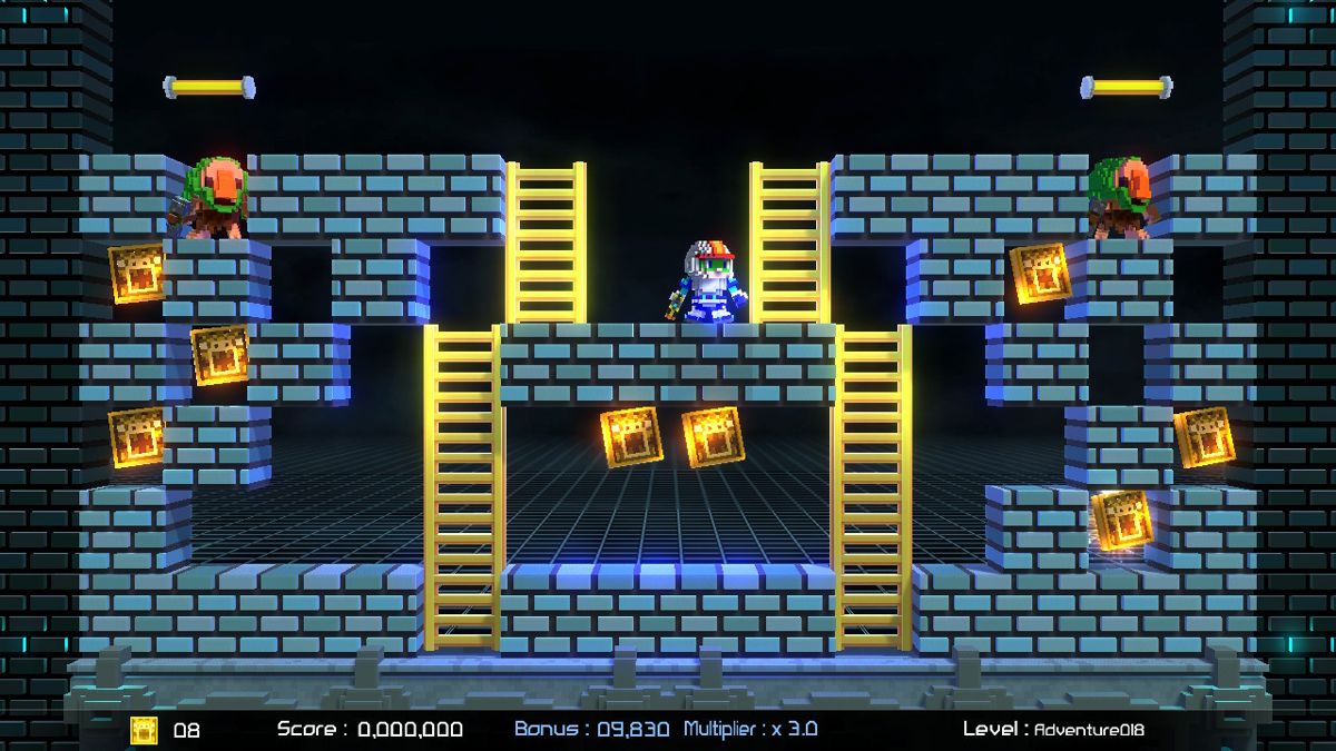 Lode Runner: Legacy (Nintendo Switch) screenshot: Adventure level 18