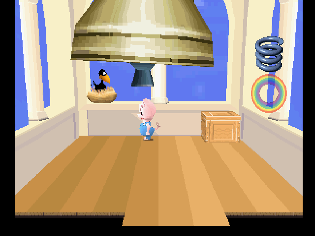 Tiny Toon Adventures: Plucky's Big Adventure (PlayStation) screenshot: Bell tower