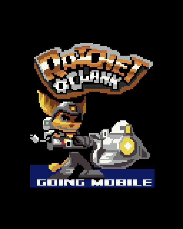 Ratchet & Clank: Going Mobile! (J2ME) screenshot: Intro image (series 40 version)