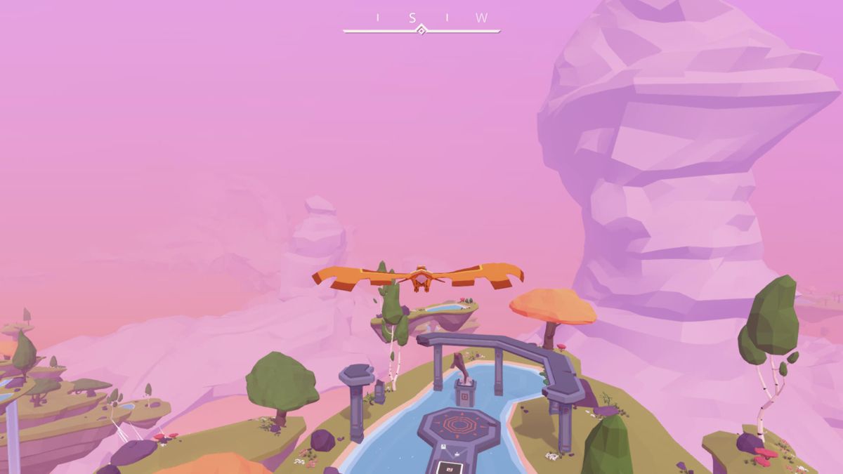 Aer: Memories of Old (PlayStation 4) screenshot: Taking flight