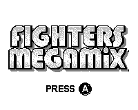 Fighters Megamix (Game.Com) screenshot: Title