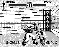 Fighters Megamix (Game.Com) screenshot: Final boss of course D is the Hornet car from Daytona USA