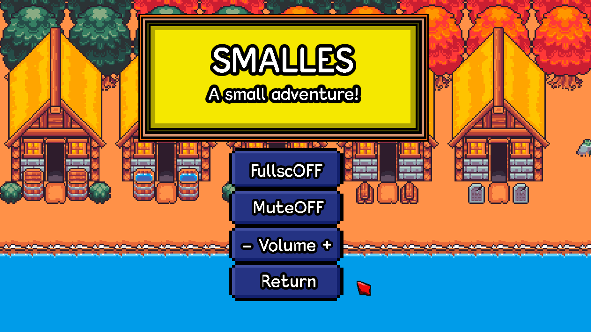 Smalles (Windows) screenshot: Title screen