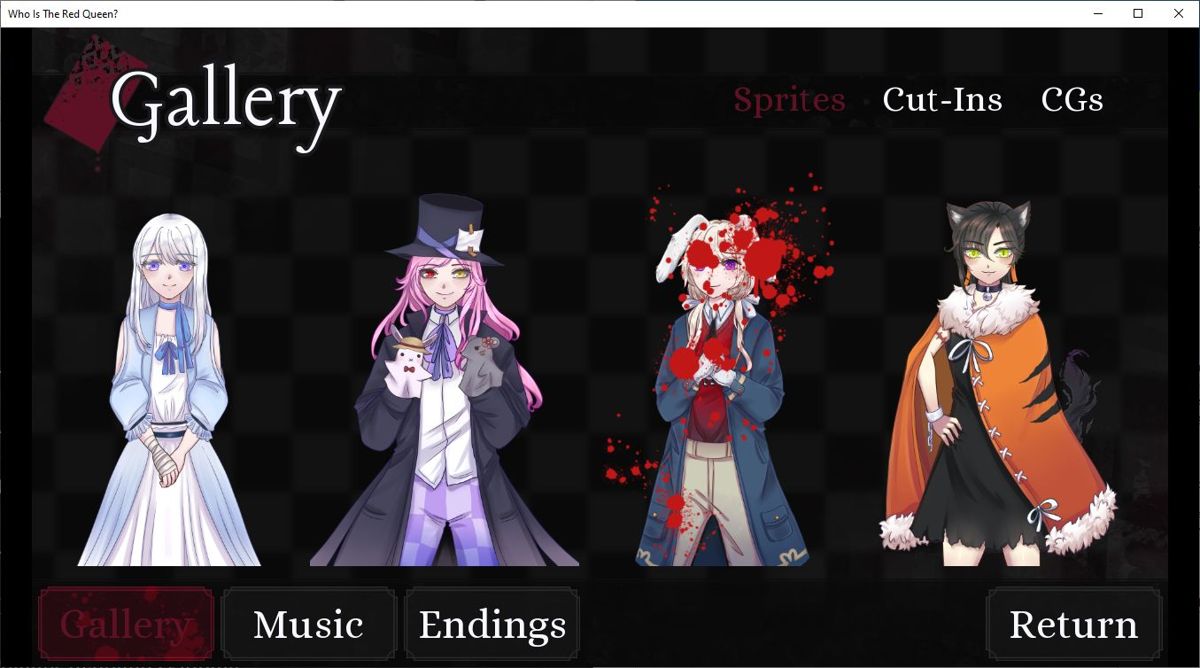 Screenshot of Who Is the Red Queen? (Windows, 2022) MobyGames