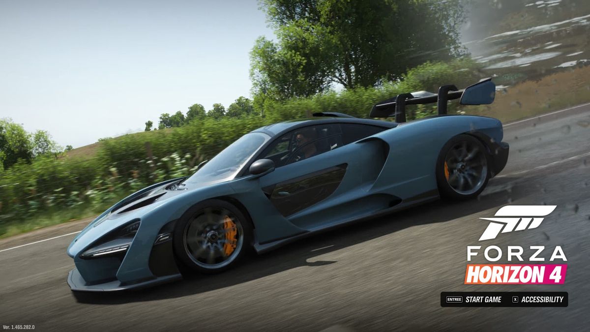 Forza Horizon 4 (Windows) screenshot: Title screen