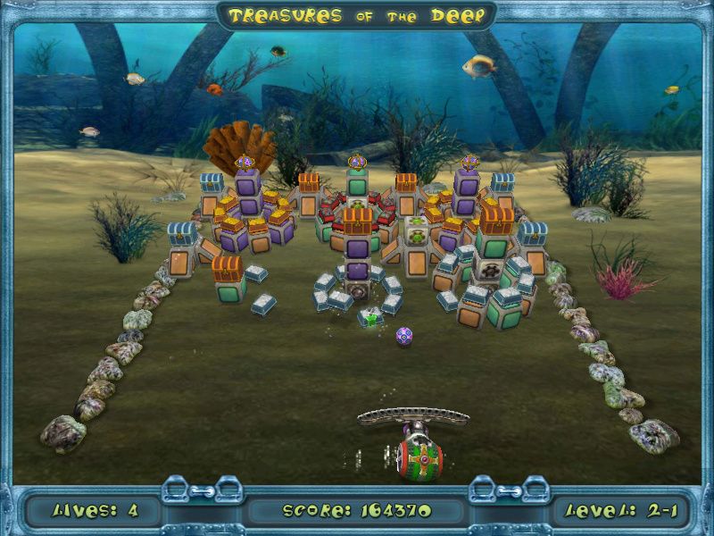 Treasures of the Deep (Windows) screenshot: Level 2-1