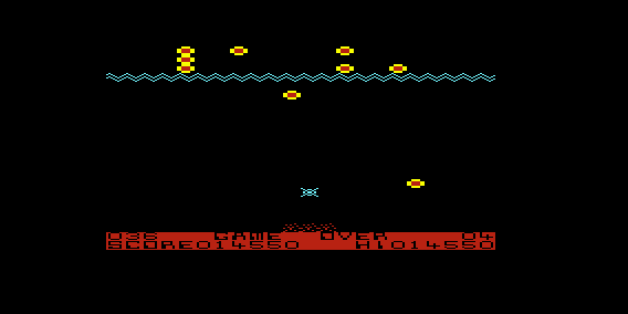 Orbis (VIC-20) screenshot: Game Over