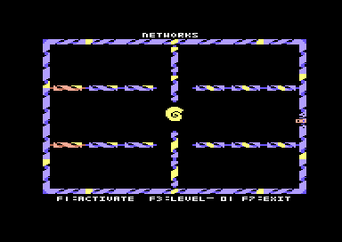 Screenshot of Light-Waves (Commodore 64, 1984) - MobyGames