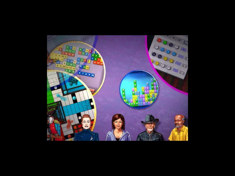 Hoyle Table Games 2004 (Windows) screenshot: After the company logos there's a short animated introduction before the title screen