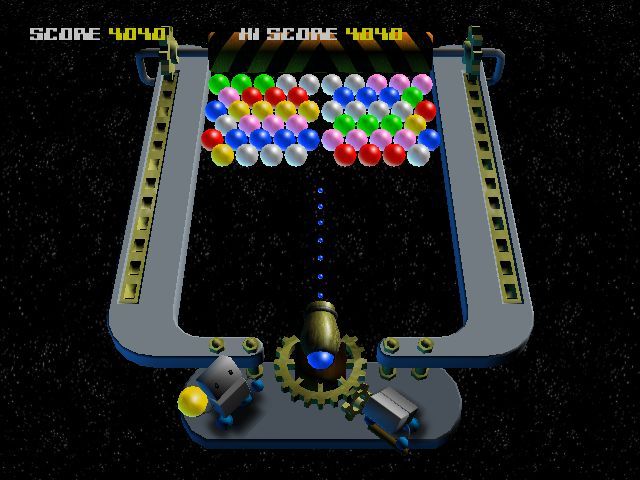 Daily Star: Sci-Fi Saturday - The Entertainment Trilogy (Windows) screenshot: Bubble Puzzle is a <i>Bust-A-Move</i> variant