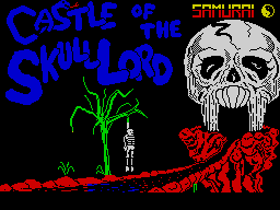 Castle of Skull Lord (ZX Spectrum) screenshot: Loading Screen.