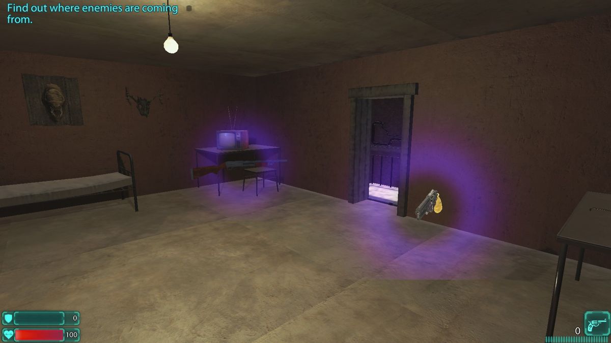 Putrefaction 2: Rumble in the Hometown (Windows) screenshot: Start of the game