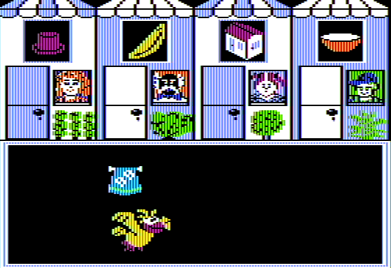 Big Bird's Special Delivery (Apple II) screenshot: Find the Right Kind