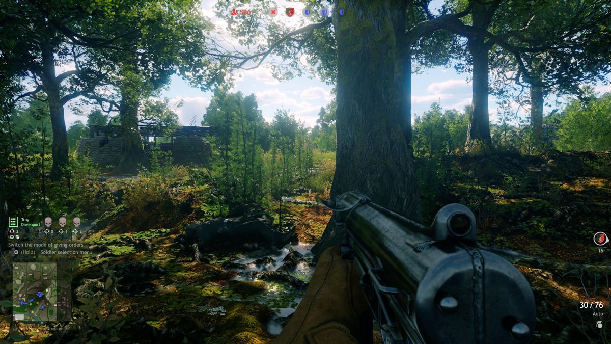Enlisted (PlayStation 5) screenshot: Normandy map overview
