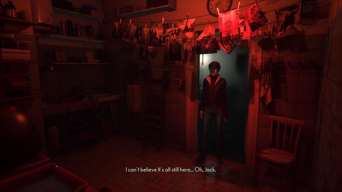The Medium (PlayStation 5) screenshot: The dark room
