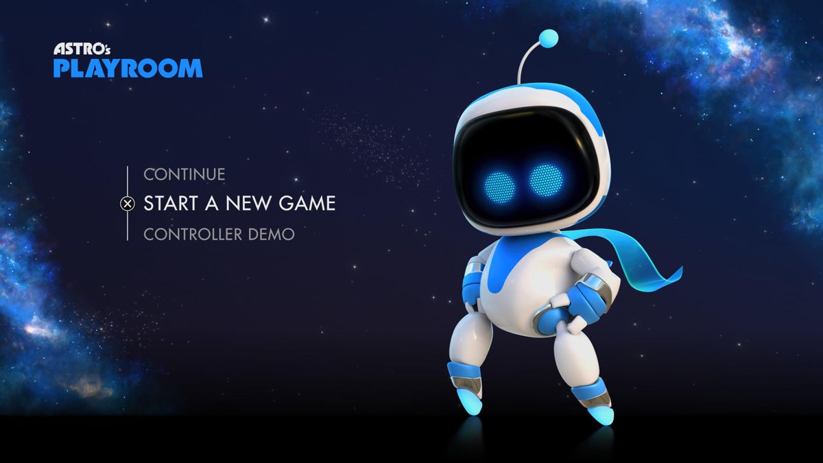 PlayStation 5 (included game) (PlayStation 5) screenshot: Main menu