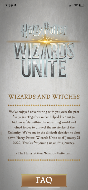 Screenshot Of Harry Potter Wizards Unite Iphone 2019 Mobygames 8503