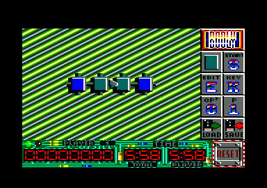 Booly (Amstrad CPC) screenshot: The first level