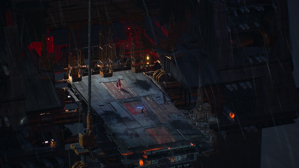 Star Wars: Jedi - Fallen Order (PlayStation 5) screenshot: First battle against the Second Sister
