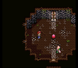 Lufia II: Rise of the Sinistrals (SNES) screenshot: Standard dungeon shot