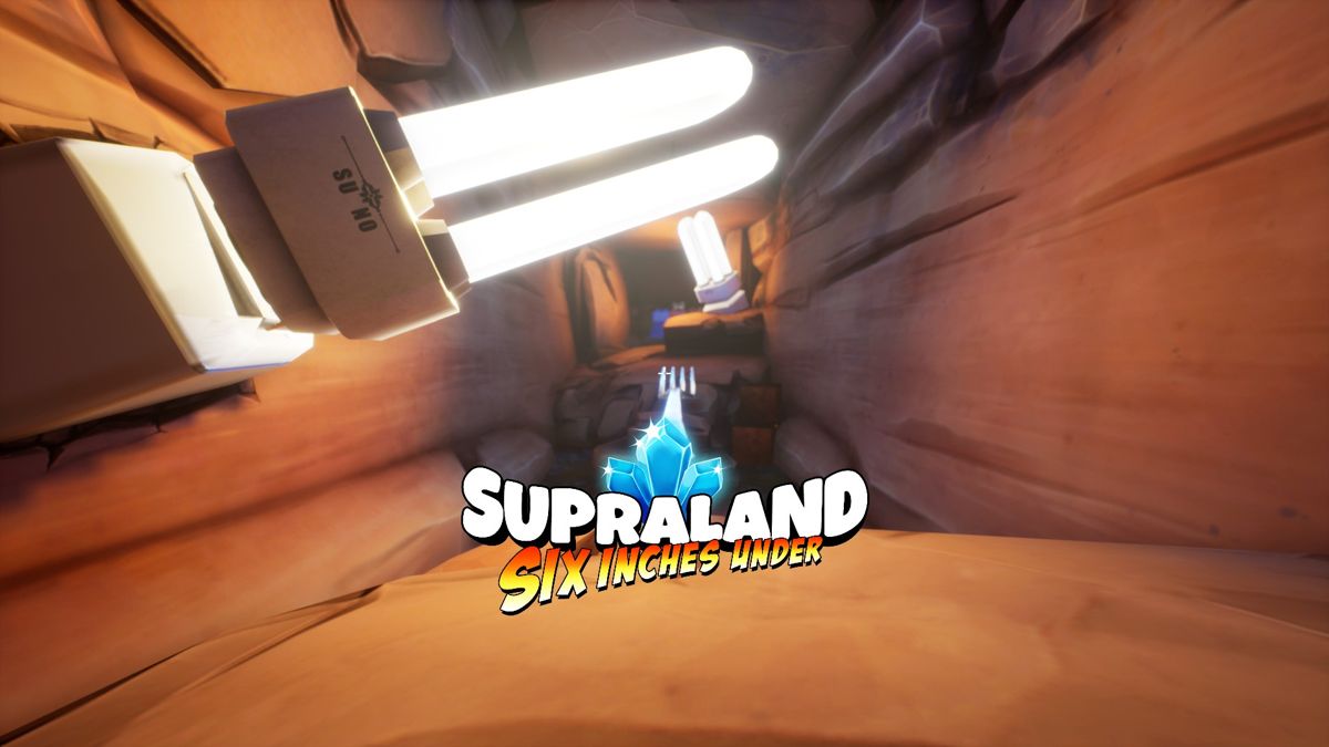 Supraland: Six Inches Under (Windows) screenshot: Title screen
