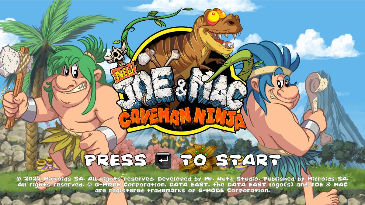 New Joe Mac Caveman Ninja Screenshots Mobygames