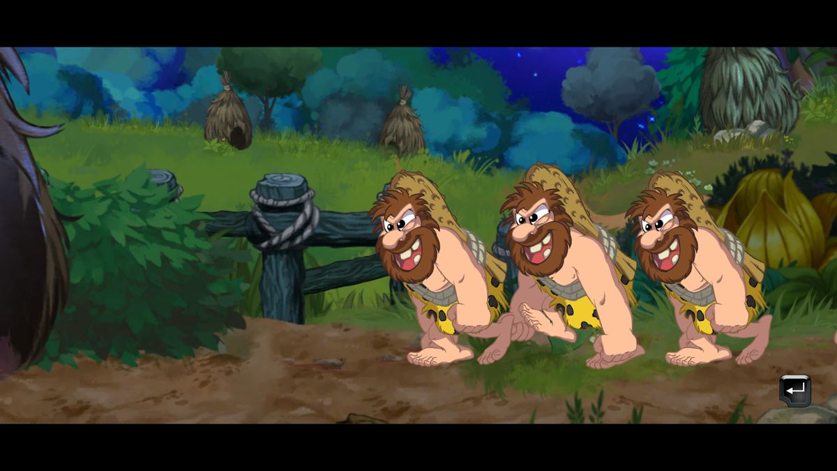 New Joe & Mac: Caveman Ninja (Windows) screenshot: Introduction sequence