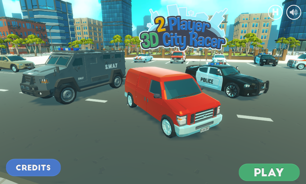 3D Night City: 2 Player Racing - Play Online on SilverGames 🕹️