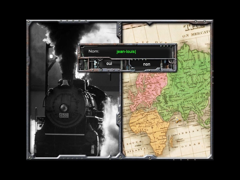 Train Empire (Windows) screenshot: Starting a new game