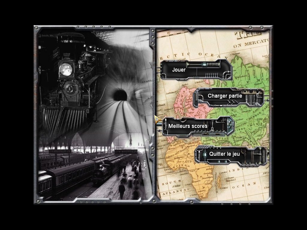 Train Empire (Windows) screenshot: Menu