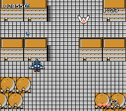 Taiyō no Yūsha: Fighbird (NES) screenshot: In underwater city