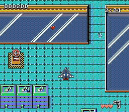 Taiyō no Yūsha: Fighbird (NES) screenshot: In this stage you need to place certain devices (to the left) within a time limit