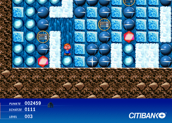 Citi Mining (Windows) screenshot: Im Eis