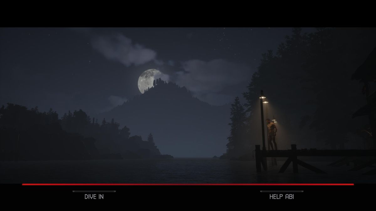 The Quarry (PlayStation 5) screenshot: Jacob's dilemma