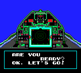 Aerial Assault (Game Gear) screenshot: Hey! The game didn't let me answer the question