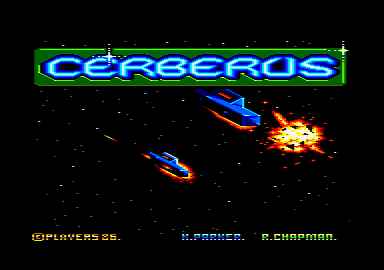 Cerberus (Amstrad CPC) screenshot: Loading screen.